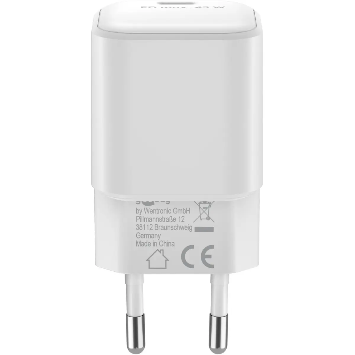 Goobay 45W USB-C PD GaN зарядное устройство Nano Photo 5