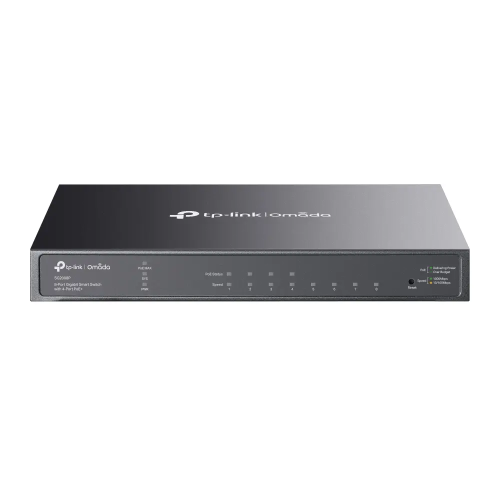 TP-Link Omada SG2008P 8 portu gigabitu