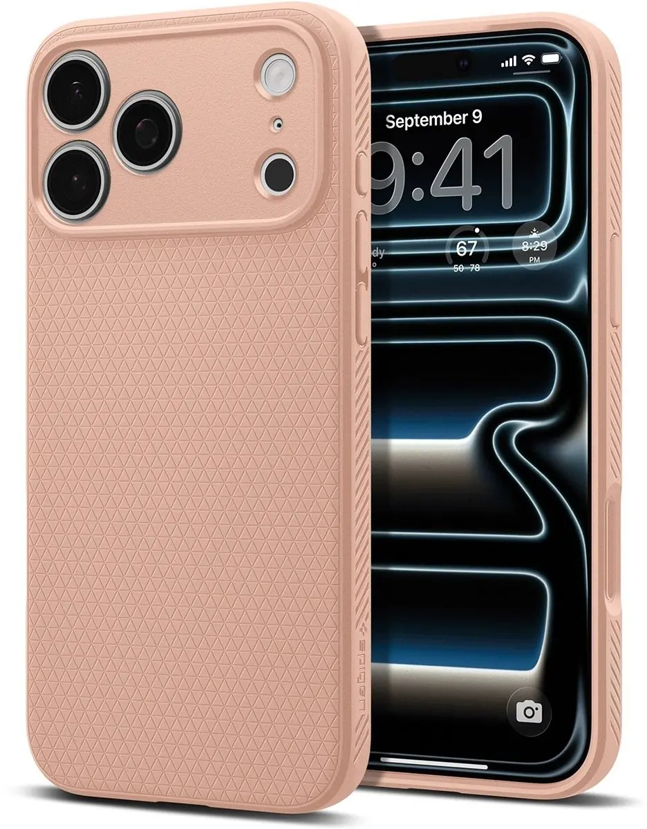 Viedtālruņa vāciņš Spigen Liquid Air rozā