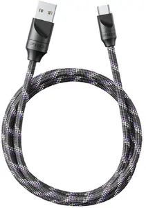 FiiO Trust LD-TC2M USB Kabelis USB Type-A uz USB Type-C 100 cm datu pārraidei un uzlādei