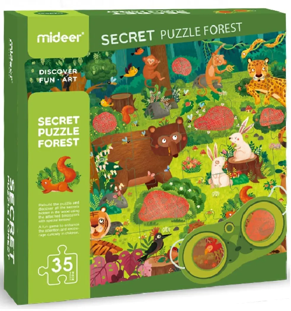 Ravensburger MIDEER Secret Puzzle Forest 35