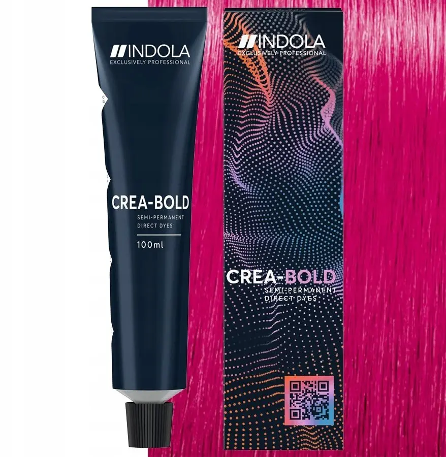 Indola crea-bold 100ml fuchsia pink puspermanents