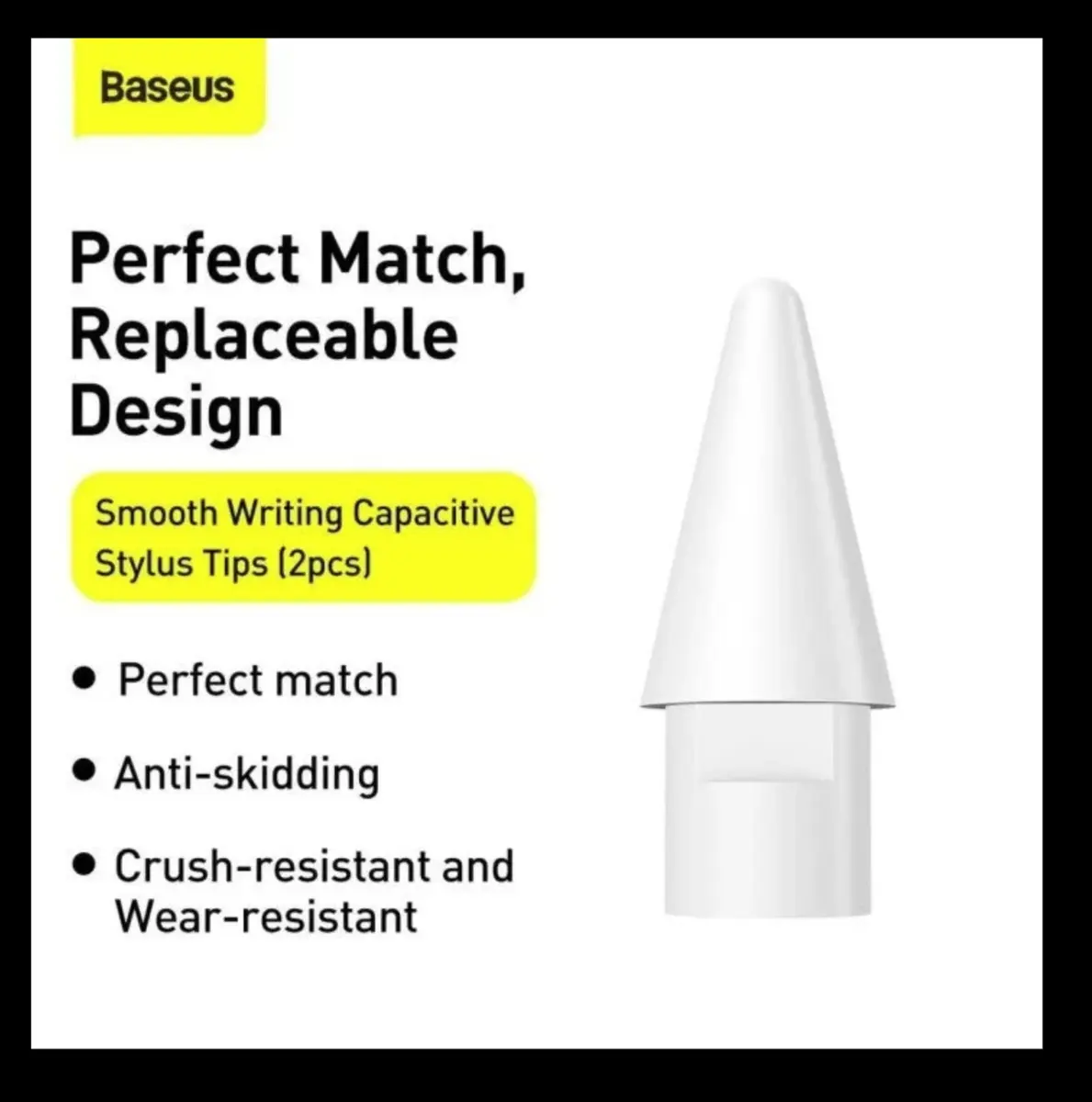 Baseus irbuļa uzgaļi Apple Pencil 1 un 2 Photo 4