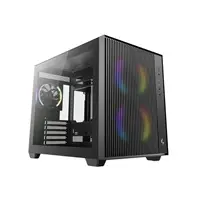 DEEPCOOL Case CG330 MESH 3F, mATX, Průhledná bočnice, 1x120mm ARGB, 2x140mm ARGB, černá