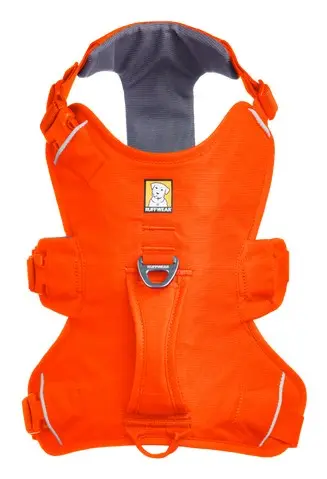 Ruffwear Web Master Dog Harness Blaze Orange Size M Photo 6