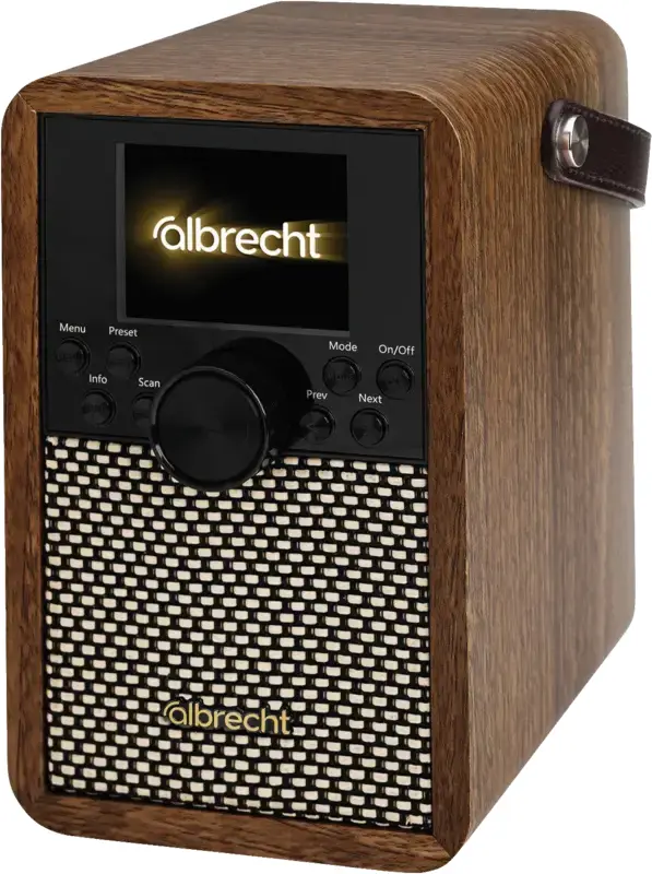 Pārnēsājams digitālais radio Albrecht DR710 DAB+