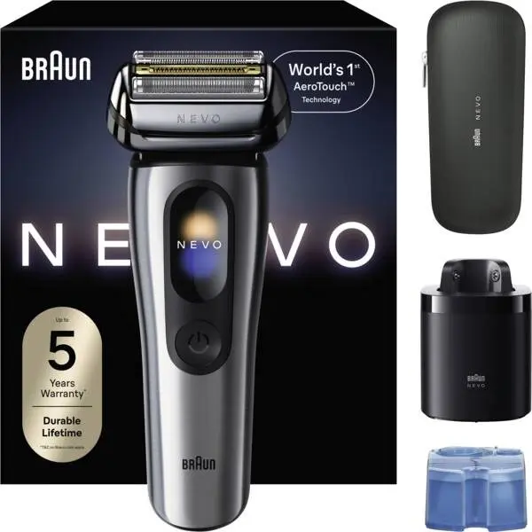 Braun NEVO 917667 Sekla skuveklis Sudraba Photo 5