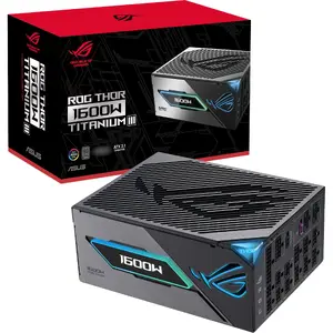 Asus ROG-THOR-1600T3-GAMING-EVO Barošanas bloks 1600W 80 PLUS Titanium Modulārais ROG Equalizer
