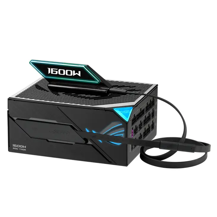 ASUS ROG-THOR-1600T3-GAMING-EVO 1600W Power Supply Unit Photo 2