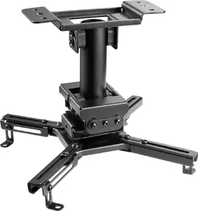 VALUE Hochbelastbare Projektor-Deckenhalterung, bis 45 kg, schwarz (17.99.1096)