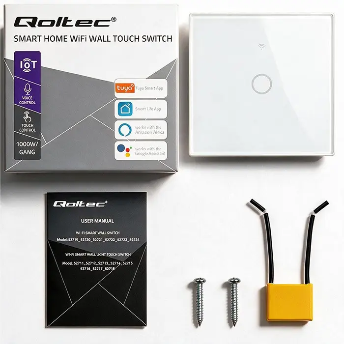 QOLTEC 52715 Smart Touch Light Switch Photo 9