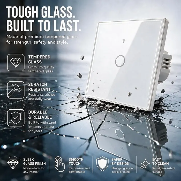 QOLTEC 52715 Smart Touch Light Switch Photo 11