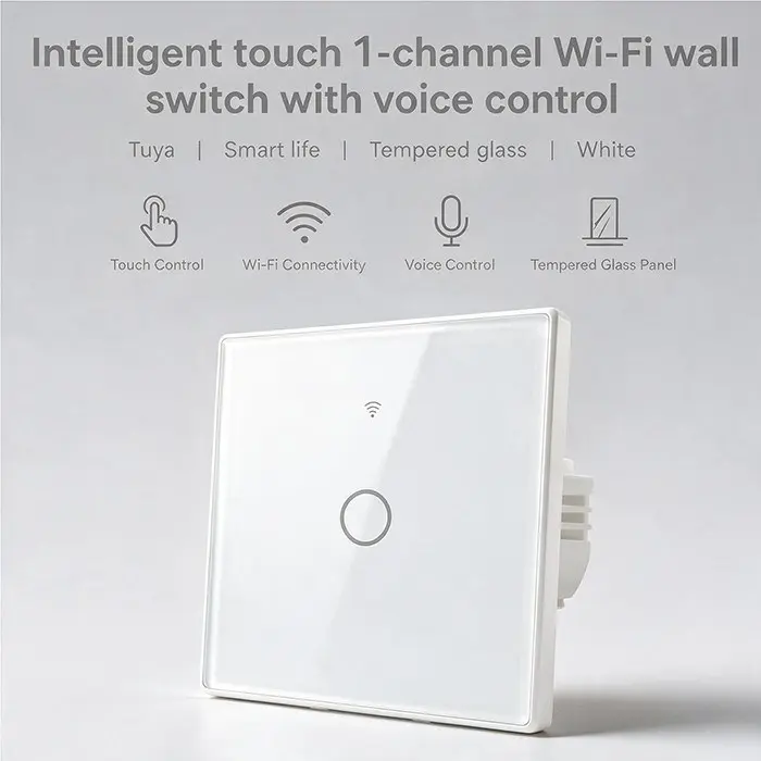 QOLTEC 52715 Smart Touch Light Switch Photo 12