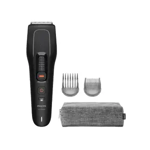 Машинка для стрижки волос Philips HC5721/15 с самозатачивающимися стальными лезвиями, датчиком PowerAdapt, технологией Trim and Flow и 10 настройками длины