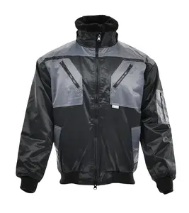 Work jacket Sara Workwear size M black and grey