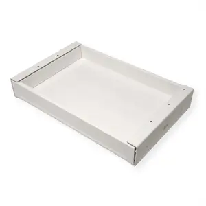 VALUE Under-Desk Storage Drawer Ultra-Thin 420 mm White