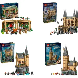 LEGO Harry Potter Castle Bundle komplekts ar 5625 detaļām bērniem vecumā no 8 līdz 10 gadiem