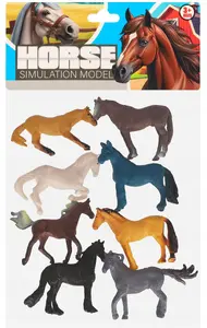 Mega Creative Horse Figurine Set 8 Pieces A30