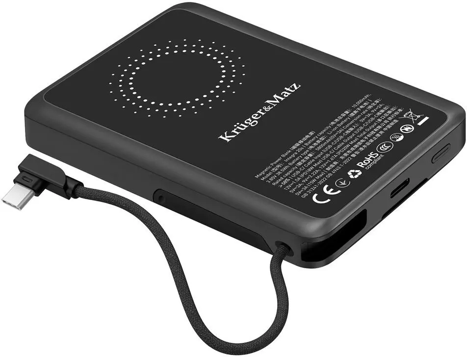 Kruger&Matz KM0916 Ārējais akumulators 10000 mAh