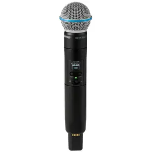 Shure SLXD2+/B58=-G65 rokas bezvadu raidītājs ar Beta 58 kapsulu 470-606 MHz