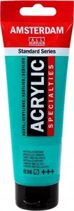 Artequipment Amsterdam Standard Series Akrila krāsa tūbiņā Metallic Green 836