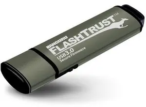 USB Flash накопитель Kanguru FlashTrust емкостью 128 ГБ с аппаратным шифрованием