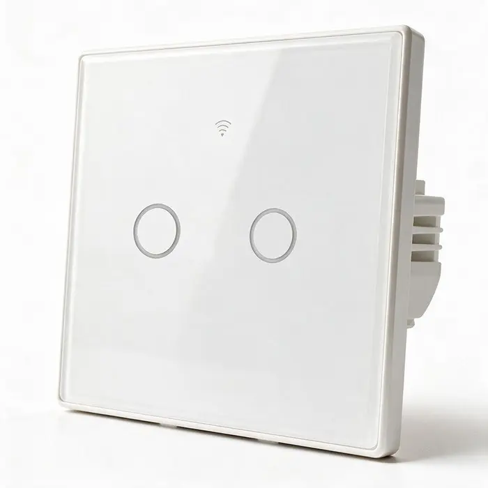Qoltec 52716 Smart Touch 2-Channel Wi-Fi Light Switch Photo 13