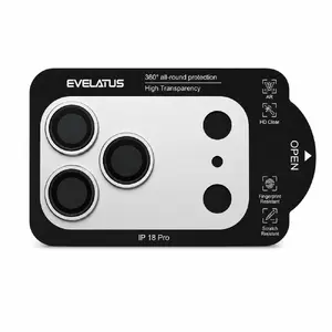 Evelatus Защита объектива камеры Full Body Premium для Apple iPhone 18 Pro Серебристый