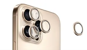 Evelatus Camera Lens Protector Armor Clear for Apple iPhone 16 Pro and 16 Pro Max