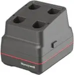 Honeywell MB4-BAT-SCN11EU 4 nodalījumu akumulatoru lādētājs ar ES strāvas vadu BAT-SCN11