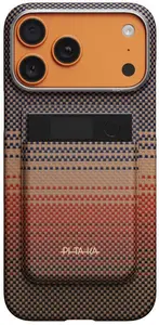 Pitaka MagMod Card Sleeve sunset for Plaud Note magnetic card holder
