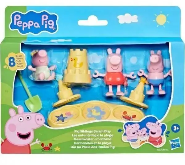 Hasbro Peppa Pig Pludmales brāļi un