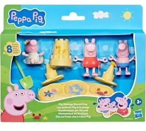 Figurka Hasbro Świnka Peppa - Rodzeństwo na plaży EDUKAMP