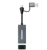 Адаптер PREMIUMCORD USB-C и USB-A в Gigabit Ethernet Photo 4