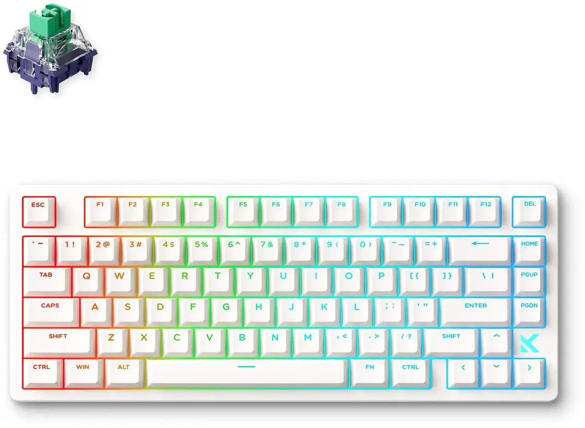 Mchose HW-Jet75-8 Tastatūra, 6941750501147, 6941750501147