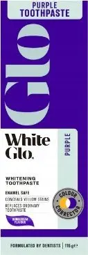 Alkotest WHITE GLO Purple Whitening Toothpaste