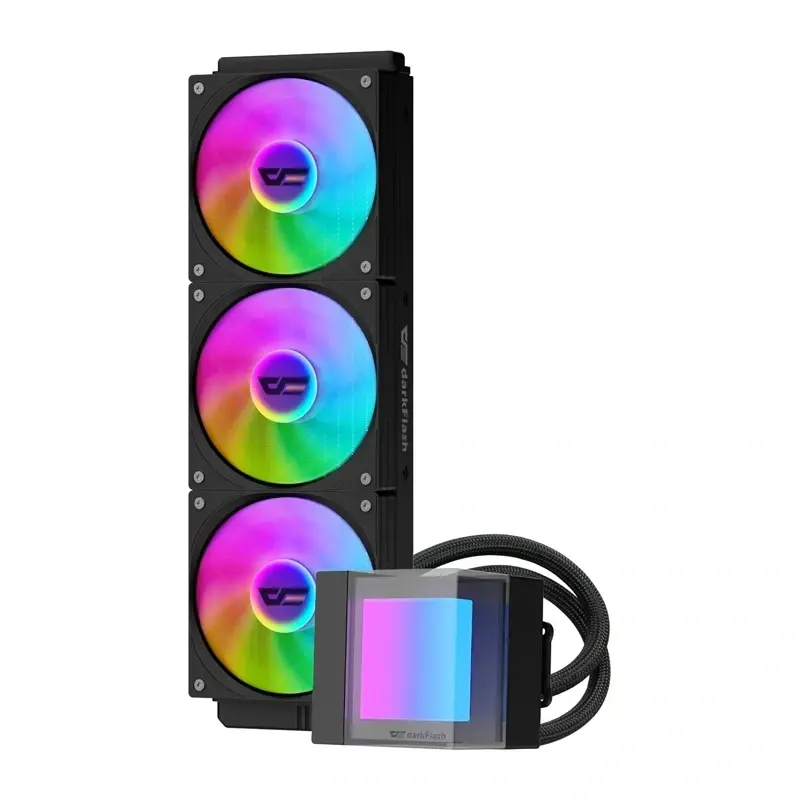 Darkflash CB360 Water-Cooled CPU Cooler Black Photo 3