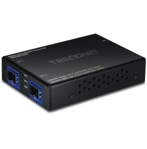 Konwerter światłowodowy TRENDnet Konwerter mediów TRENDnet TFC-G21SFP 1000BASE-T na podwójny SFP światłowodowy, tryb redundantny