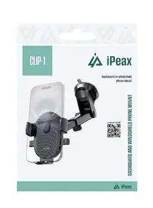 ER CAR HOLDER FOR DASHBOARD CLIP-1 BLACK