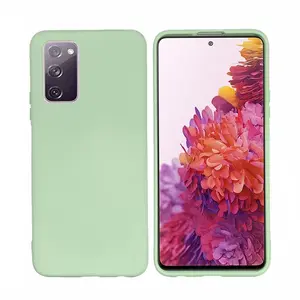 Mocco Silicone Back Case for Samsung Galaxy S20 FE / green