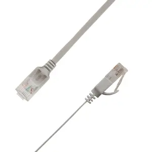 LinkIT UTP-FL6A-00150-GY Flat U/UTP Cat6A Network Cable 1.5m Grey