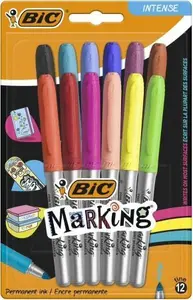 Bic Marker Marking Intense 12 kolorów BIC