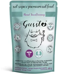 GUSSTO GUSSTO VET RENAL INSUFFICIENCY Влажный корм для собак 85г