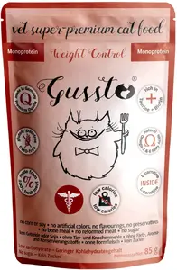 Влажный корм для собак GUSSTO VET Weight Control в паучах 85 г