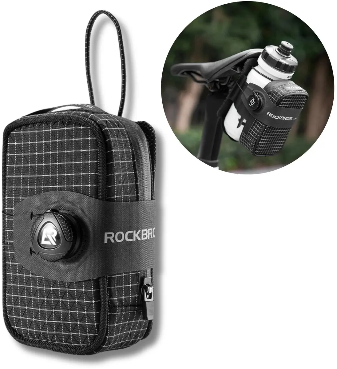 RockBros Sēdekļa soma P010 Daudzfunkcionāla ar