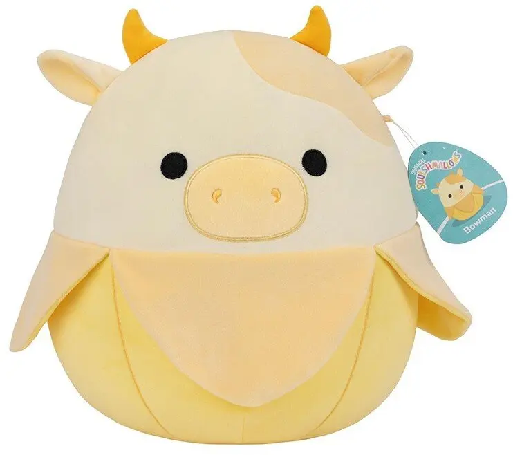 Mīkstā rotaļlieta Squishmallows Banana Cow Bowman