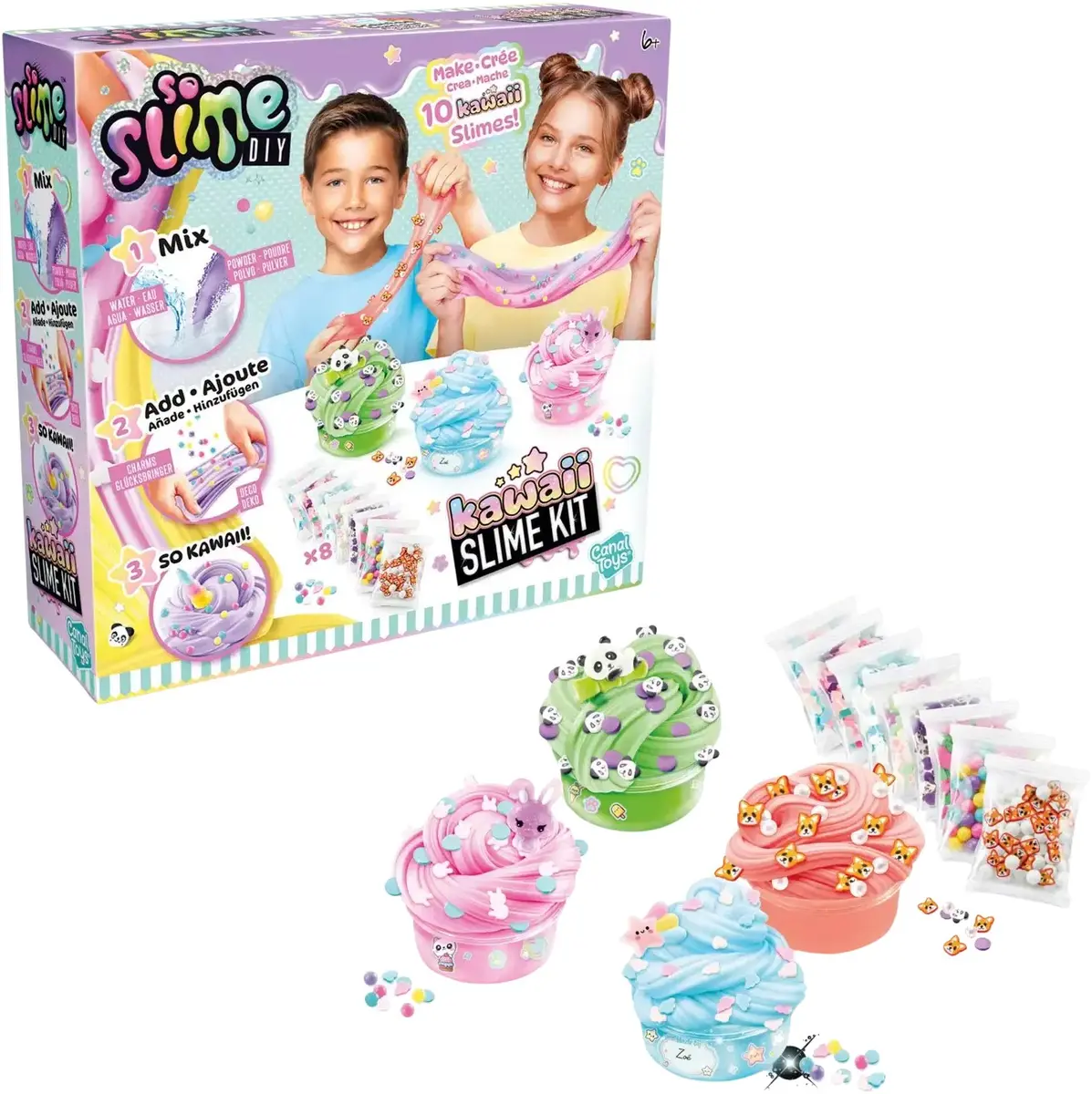 Gļotu izgatavošanas komplekts BigBuy Fun SO