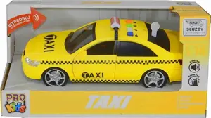 Pro Kids Taxi Toy Vehicle with Sound Effects