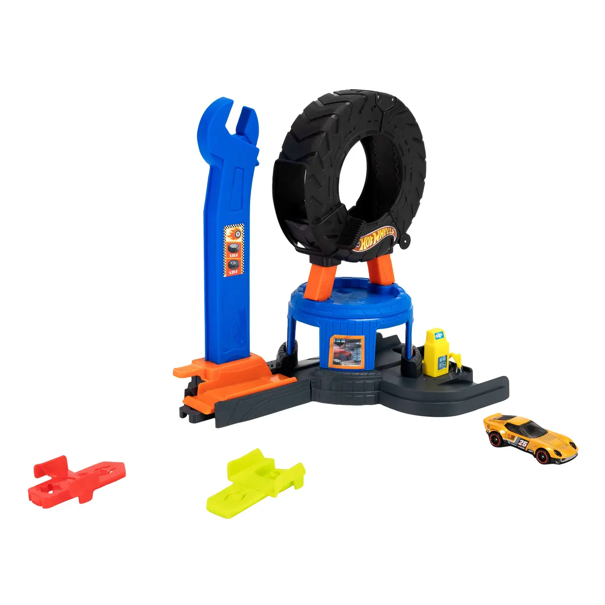 Игровой набор Hot Wheels City Downtown Tire Shop JHL75 Photo 3