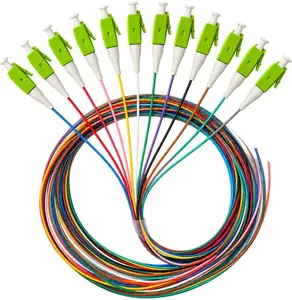 Alantec FO Pigtail Single-Mode 9/125 G.657.A1 LC/APC 2 m Easy Strip 12-Pack